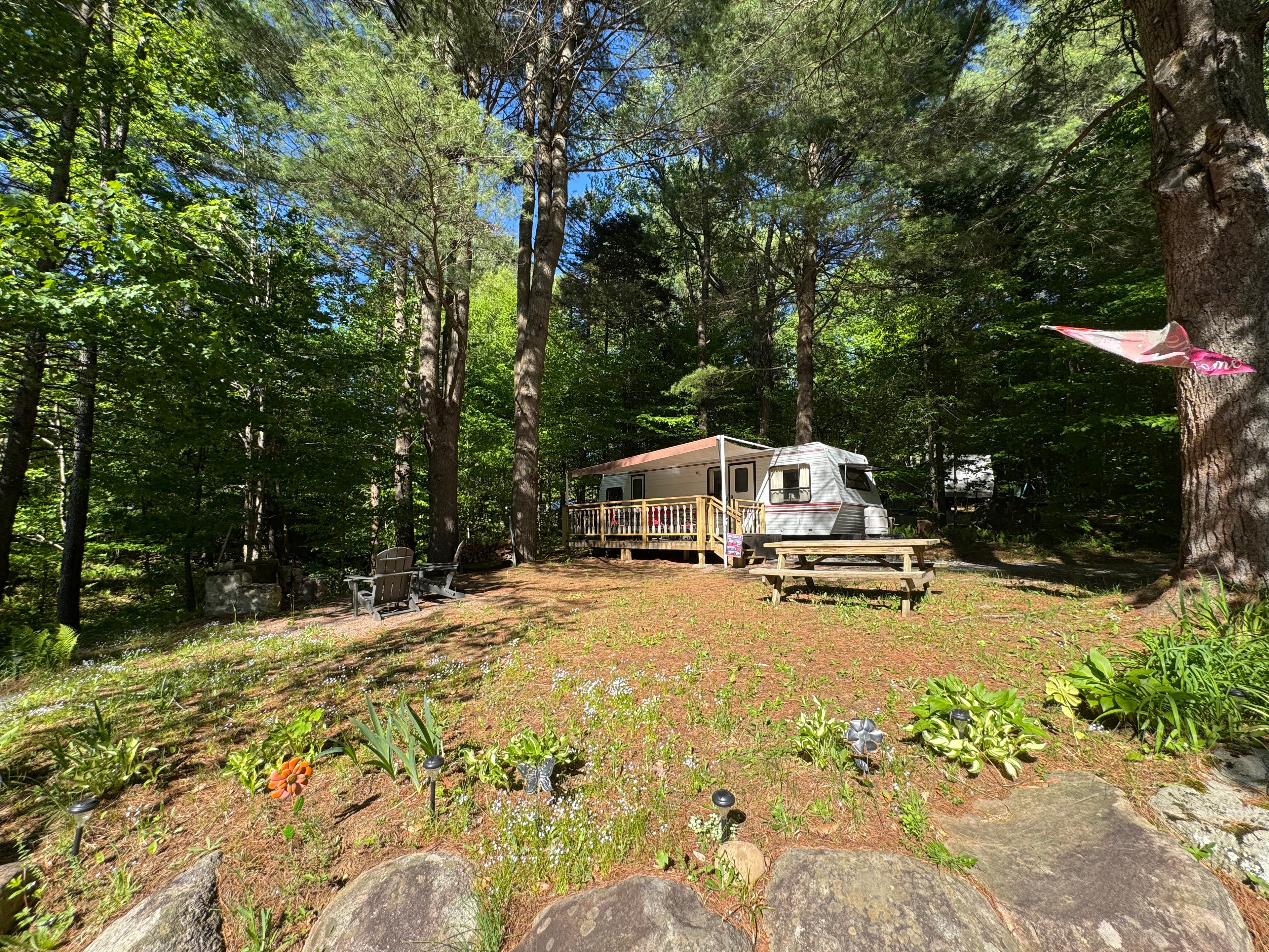 Site #200 Vintage Rental Camper